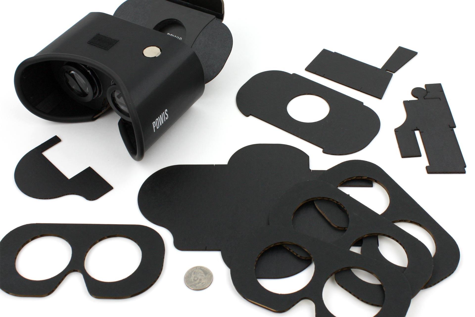 A laser cut Powis Virtual Reality Viewer